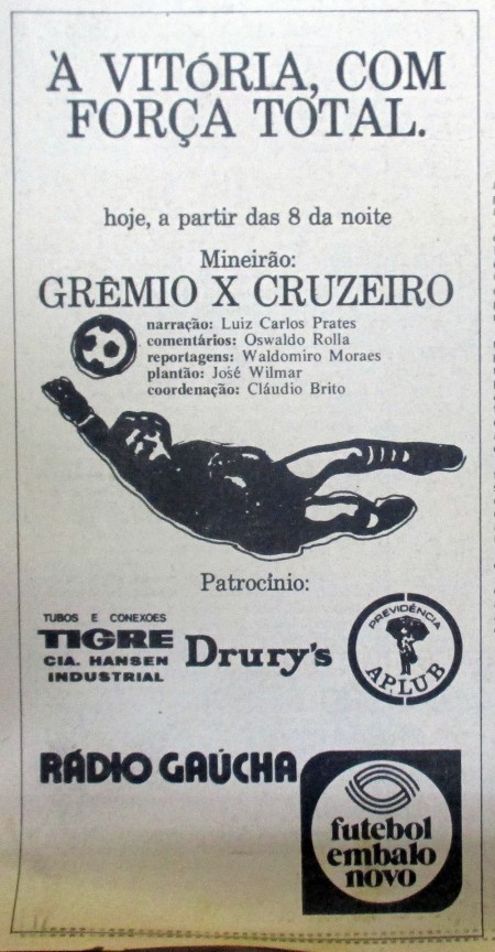 1975 chamada gaucha