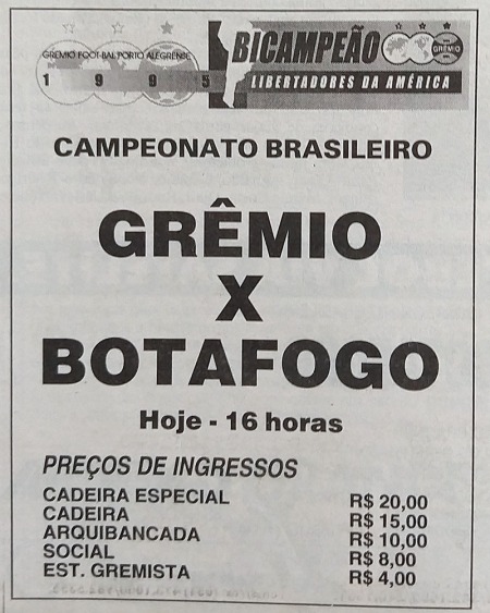 1995 botafogo brasileirao